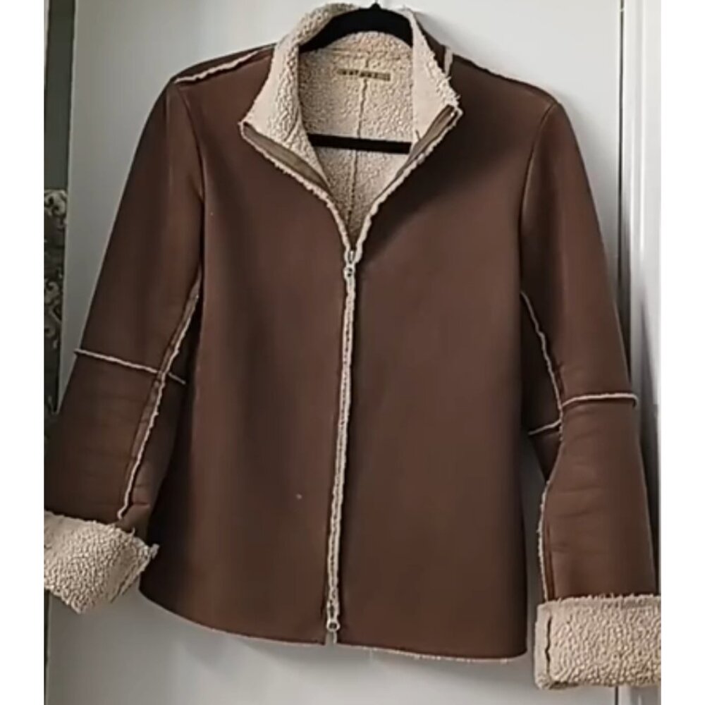 FAUX LEATHER JACKET
